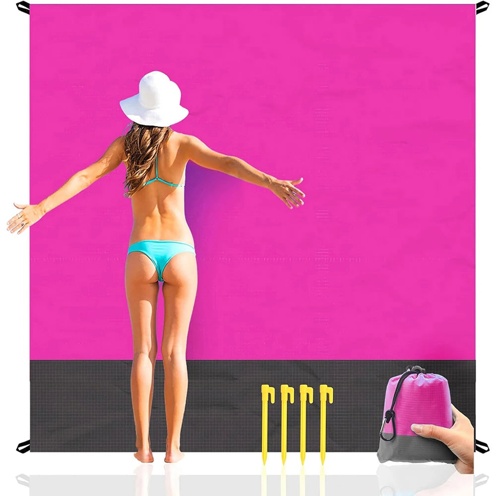 🧺Beach Mat – Lightweight, Waterproof & Sandproof