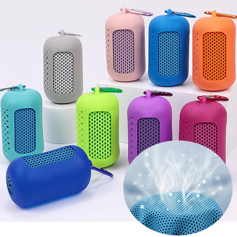 🧊Cooling Towel – Quick-Dry & Reusable Cold Wrap